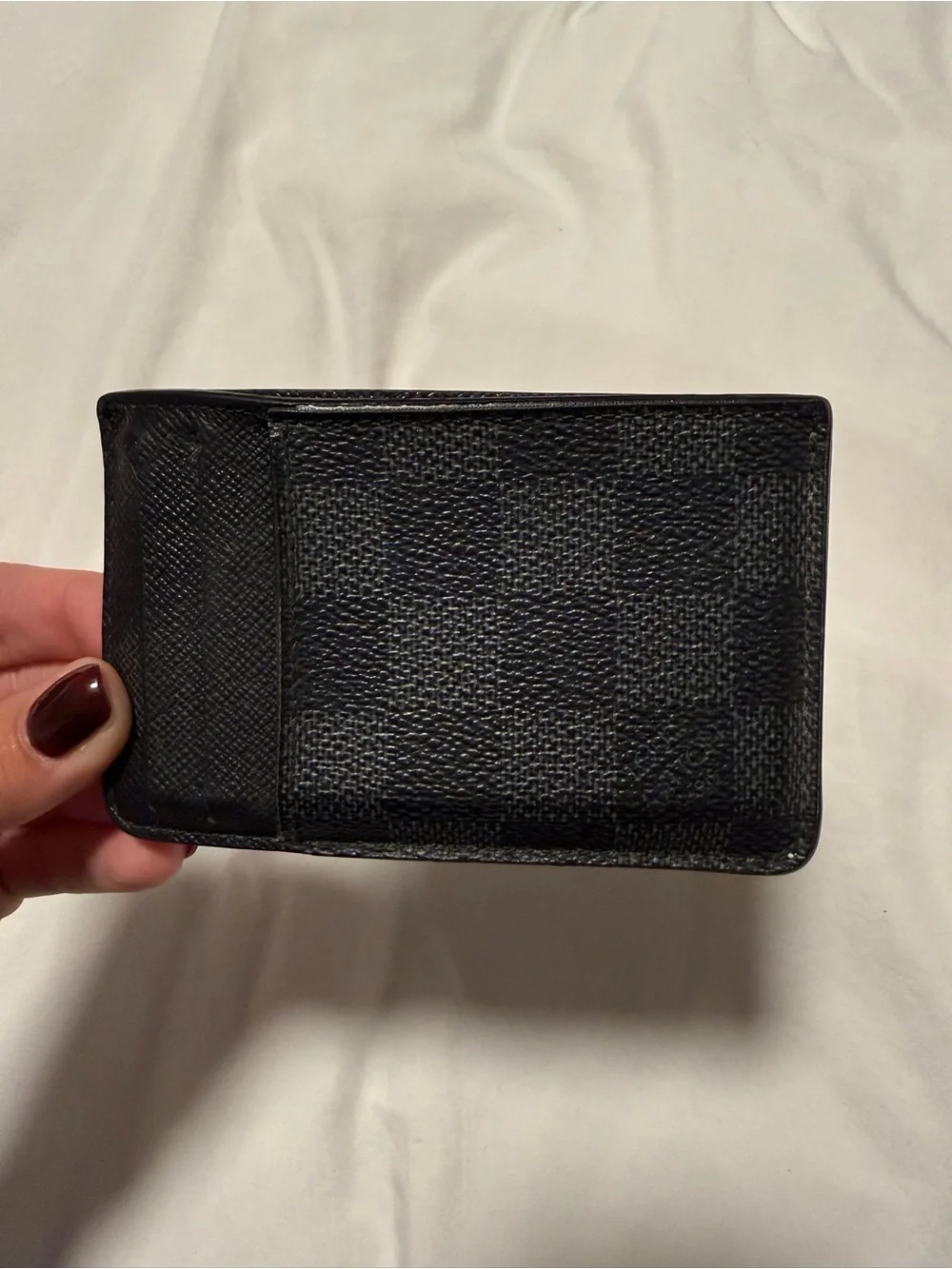 Louis Vuitton Damier Graphite Pattern Coated Canvas Card Case